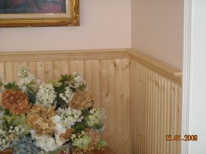 Beadboard With Shelf